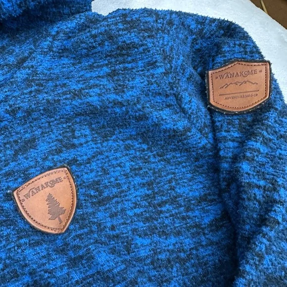 Wanakome Cascade Hooded Sweatshirt Nebula blue - Picture 4 of 8